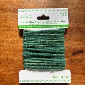Ashland Green Moss Craft Wire